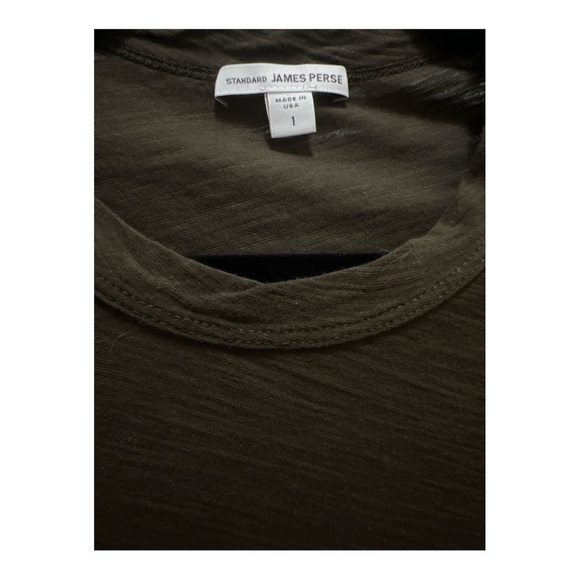 James Perse Sheer Slub Crew Neck - Picture 4 of 5